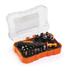 Jogo Pontas para Parafusar 21 Pecas Fenda Phillips Soquetes e Outros 1/4" Robust S49005021