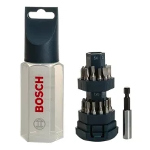 Jogo Pontas para Parafusar 25 Pecas Fenda Phillips e Outros 1/4" Bosch 2607017404