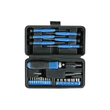 Jogo Pontas para Parafusar 25 Pecas Fenda Phillips Soquetes e Outros 1/4" Bremen 6234