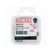 Jogo Rosca Postica Helicoil 10pcs UNC1/2X1,5D Rocast 1170010