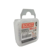 Jogo Rosca Postica Helicoil 25pcs M8X1,25X1,5D Rocast 1170003