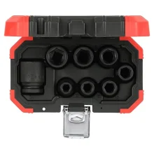 Jogo Soquete 1/2" de Impacto 8pcs 10-24MM Gedore Red R63003008