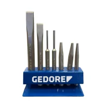 Jogo Talhadeiras Puncoes e Saca Pinos 8pcs Gedore VK245