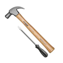 Kit Martelo Unha 25mm e Chave de Fenda 1/8x3" Tramontina 43408/042