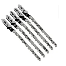 Lamina Tico Tico Encaixe Unico 5pcs Para Madeira 56MM Bosch T101AO