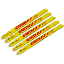 Lamina Tico Tico Encaixe Unico 5pcs Para Madeira BI 75MM Starrett BU38