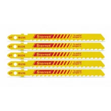 Lamina Tico Tico Encaixe Unico 5pcs Para Madeira BI 75MM Starrett BU36