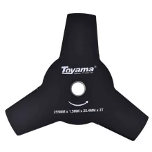 Lamina 3 Pontas para Rocadeira 255X1,5X1" Toyama TCB25525315-U