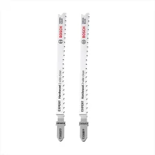 Lamina Tico Tico Encaixe Unico 2pcs Para Madeira Dura BI 117MM Bosch T308BFP