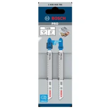 Lamina Tico Tico Encaixe Unico 2pcs Para Aluminio HSS 74MM Bosch T127D