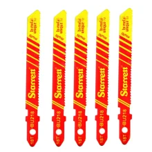 Lamina Tico Tico Encaixe Unico 5pcs Para Metal e Madeira BI 50MM Starrett BU218