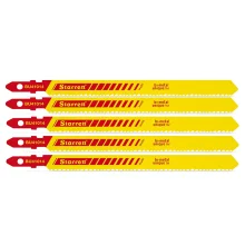 Lamina Tico Tico Encaixe Unico 5pcs Para Metal e Madeira BI 100MM Starrett BU418