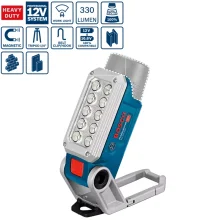 Lanterna de Led a Bateria 12V Sem Carregador e Bateria 330 LUMENS Bosch GLI 12V-330