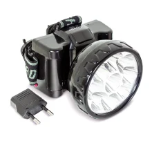 Lanterna de Led Recarregavel para Cabeca Com 9 Leds e 2 Luminosidades Noll 3510003