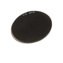 Lente Escura Redonda para Oculos de Solda 50MM Carbografite N6