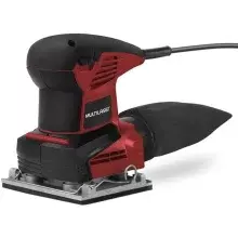 Lixadeira Orbital Com Coletor de PO USO Domestico 110X100MM 110V 240W Multilaser HO054