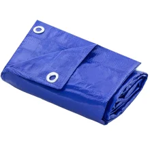 Lona de Polietileno Azul Com Ilhos Metalico 5X4M Thompson 1218