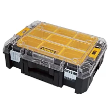 Maleta Plastica Organizadora Tstak Tampa Transparente para Ferramentas 47X31X15CM Dewalt DWST17805