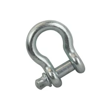 Manilha Curva com Pino Roscado 1/4"-0,25T Neade/Fischer MAC14