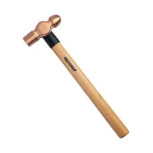 Martelo Bola de Cobre Cabo de Madeira 230G Gedore 6000AF