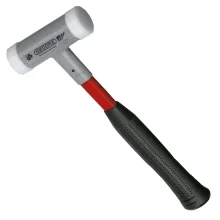 Martelo de Nylon Antirretrocesso Cabo de Fibra 1,12KG-50MM Gedore 248F50