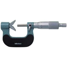 Micrometro Externo Batente Em V Graduacao 0,01MM 85 A 100MM Mitutoyo 114107
