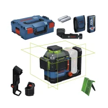 Nivel a Laser de 3 Linhas Verdes Automatico com Maleta e Acessorios 120M Bosch GLL18V 120-33CG