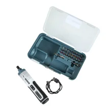 Parafusadeira a Bateria 3,6V Home Com 27 Acessorios e Cabo USB 1/4" Wesco WS2001