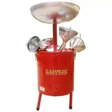 Pingadeira de Oleo com 6 Funis 35L Lupus 9002