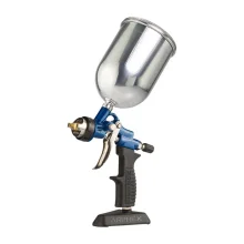 Pistola de Pintura Gravidade Alta Densidade Alta Producao Caneca de Aluminio 1L 4MM Arprex 12X