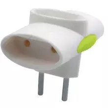 Plug Adaptador 3 Saidas "t" 2 Pinos 10A Daneva/Legrand 1511