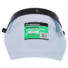 Protetor Facial Incolor Sem Catraca CA:11442 200MM Carbografite 010251610
