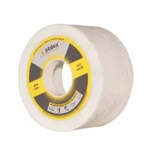 Rebolo Copo Reto Branco Para Afiacao de Ferramentas 4X2" Stilex AA60