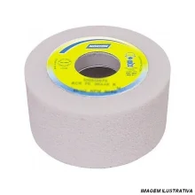 Rebolo Copo Reto Branco Para Afiacao de Ferramentas 5X2" Norton 38A60KVS