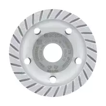 Rebolo Diamantado Tipo Prato Turbo Universal USO Em Esmerilhadeira 4"X22MM Bosch 2608601778