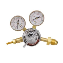 Regulador de Pressao Argonio Simples Estagio - Linha Leve e Media com Manometro White Martins RFG54A