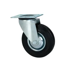 Rodizio Giratorio ARO Chapa Furos 102X84MM Capacidade 60kg 4" Marcon RM96