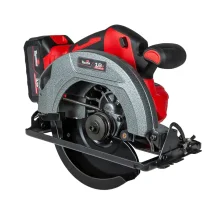 Serra Circular a Bateria 18V Brushless Maleta Carregador e 1 Bateria 4AH 180MM Toyama TBT18CSW180-K