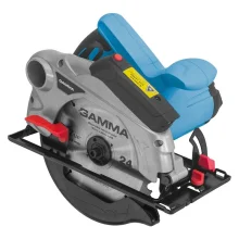 Serra Circular com Disco Guia Laser 7.1/4" 110V 1300W Gamma G1930/BR1