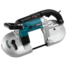 Serra de Fita Portatil para Metal Velocidade Variavel 120MM 220V 710W Makita 2107F