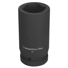 Soquete de Impacto Longo Encaixe 1" 1X38MM Tramontina Pro 44932/038