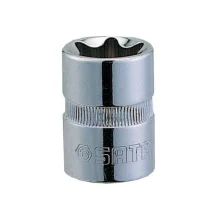 Soquete E-Torx Encaixe 1/2" CRV 1/2XE16 Sata ST13704SC