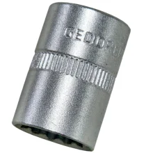 Soquete Estriado CRV 1/4X12MM Gedore D20