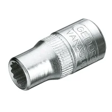 Soquete Estriado CRV 1/4X4MM Gedore D20