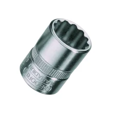 Soquete Estriado CRV 1/4X7MM Gedore D20