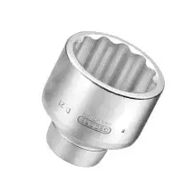 Soquete Estriado Encaixe 1" CRV 1X80MM Gedore D21
