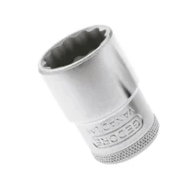 Soquete Estriado Encaixe 1/2" CRV 1/2X20MM Gedore D19