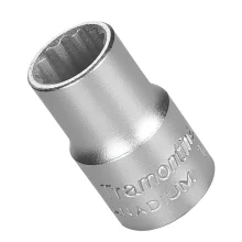 Soquete Estriado Encaixe 1/2" CRV 1/2X9/16" Tramontina Pro 44834/105