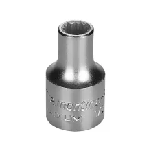 Soquete Estriado Encaixe 1/2" CRV 1/2X9MM Tramontina Pro 44833/109