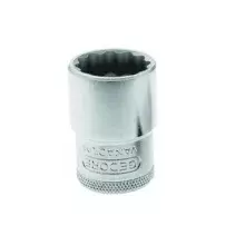 Soquete Estriado Encaixe 1/2" CRV 1/2X14MM Gedore D19